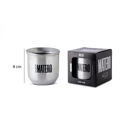 MATE MATERO ACERO INOX.
