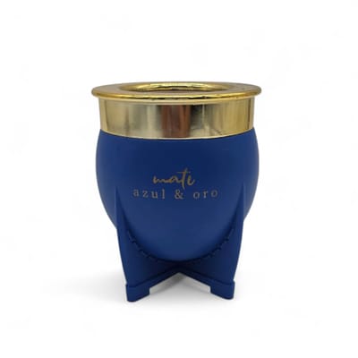 MATE AZUL Y ORO