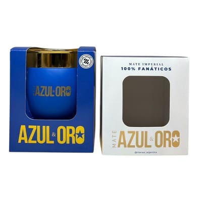 MATE IMPERIAL C/PACKAGING AZUL Y ORO