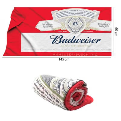 TOALLA BUDWEISER