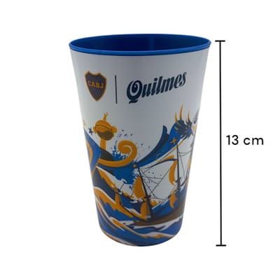 VASO PLASTICO BOCA QUILMES