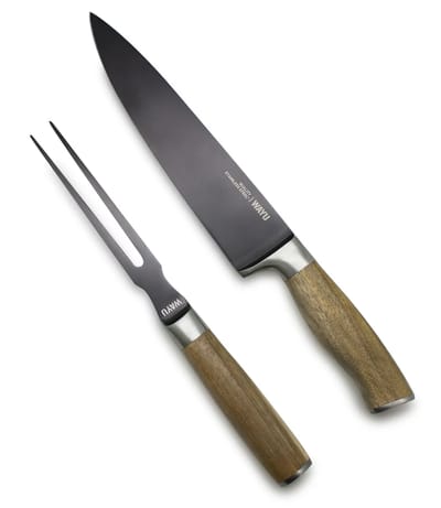 CUCHILLO + TENEDOR PRM WAYU