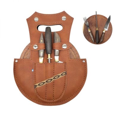 SET ASADO CON PLATO Y CHAIRA (502)
