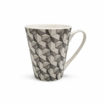 MUG DE PORCELANA 3D GREY 310ML