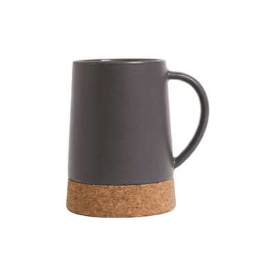 MUG NET GREY BASE DE CORCHO 310ML