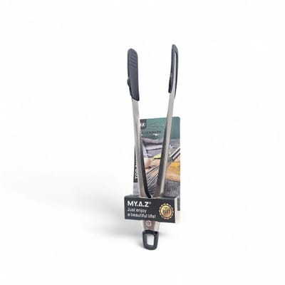 PINZA ACERO INOXIDABLE Y SILICONA
