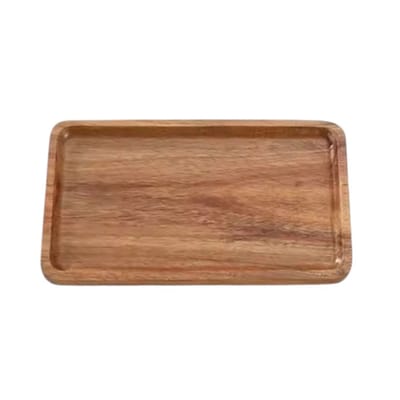 BANDEJA RECTANGULAR DE MADERA