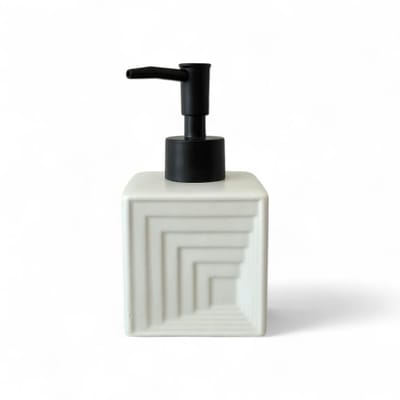 DISPENSER CON RELIEVE GEOMETRICO