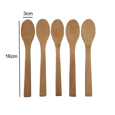 SET CUCHARAS DE BAMBU X5