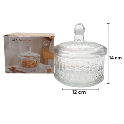 BOMBONERA REDONDA VIDRIO 450ML