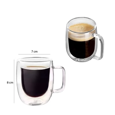 TAZA DOBLE VIDRIO 140ML