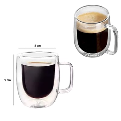 TAZA DOBLE VIDRIO 240ML