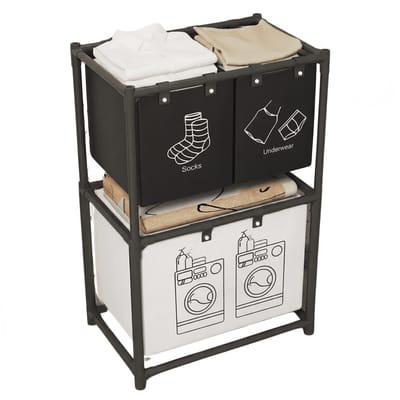 ORGANIZADOR LAUNDRY NEGRO