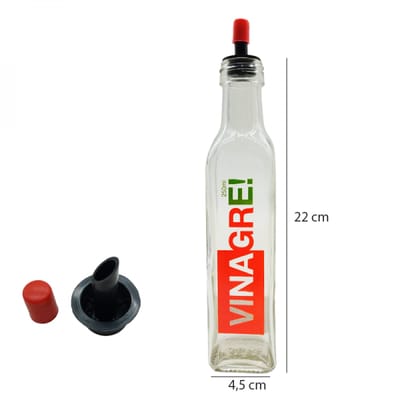 BOTELLA VINAGRE PICO VERTEDOR 1/4 LT
