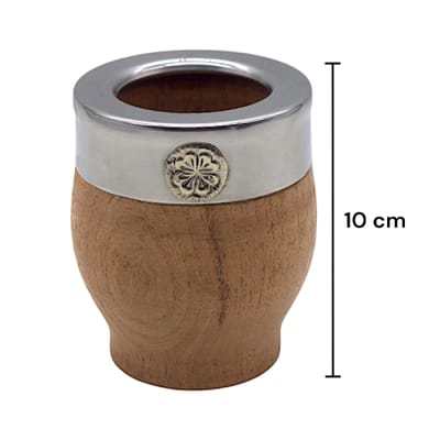 MATE IMPERIAL ALGARROBO C/VIROLA ACERO