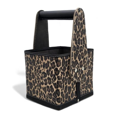 CANASTA ANIMAL PRINT MANIJA RIGIDA