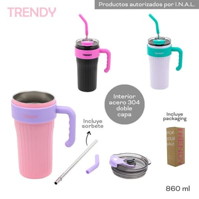 VASO TERMICO TRENDY CON PACKAGING