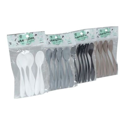 SET DE CUCHARITAS X6 COLOR CLASICO