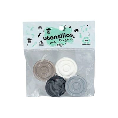 SET DE TAPON CIRCULO X4 COLOR CLASICO