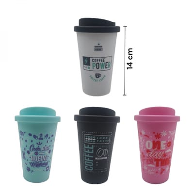 VASO TERMICO DOBLE CAPA COFFE LOVER 500ML